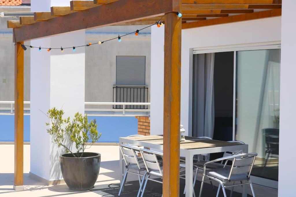 Sitio Penthouse - Big Terrace With Sea View & Bbq Villa Nazare Exterior photo