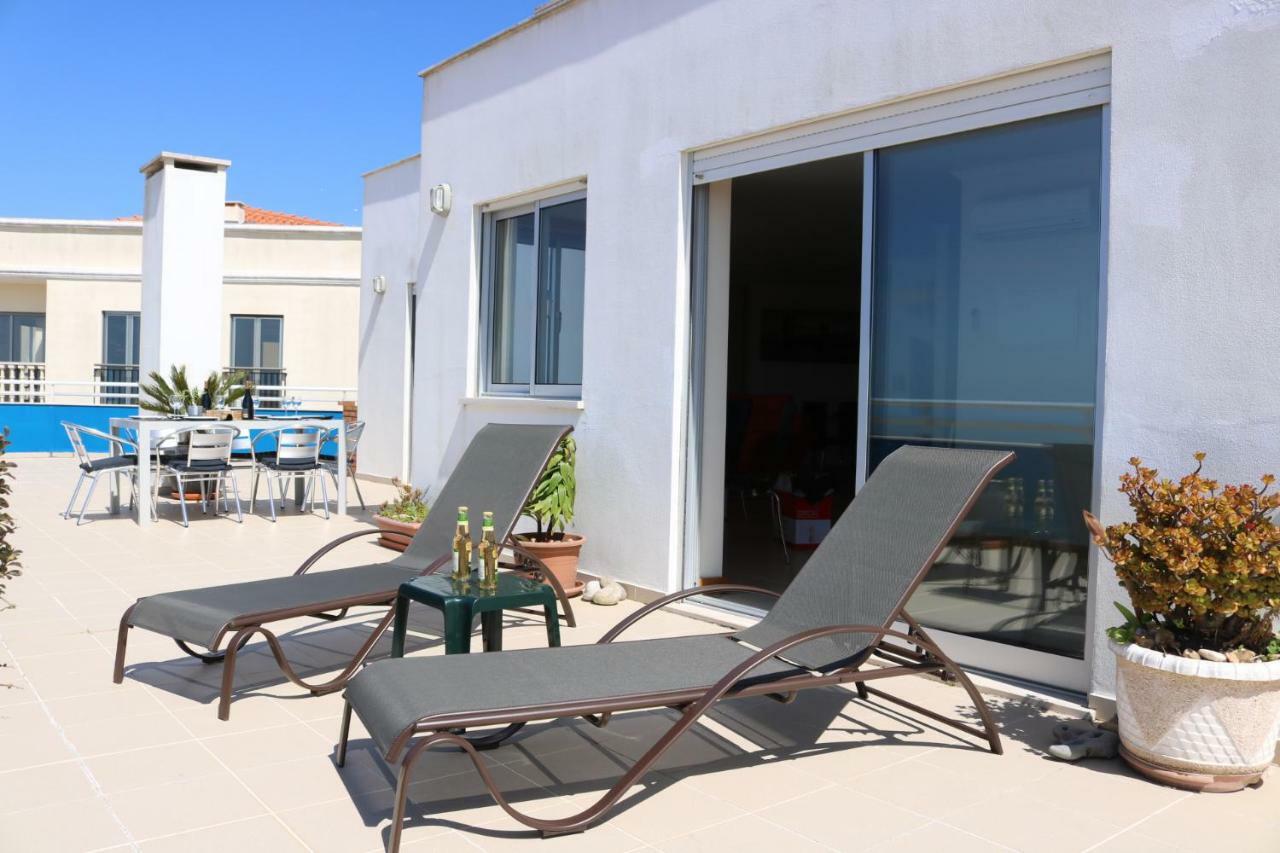 Sitio Penthouse - Big Terrace With Sea View & Bbq Villa Nazare Exterior photo