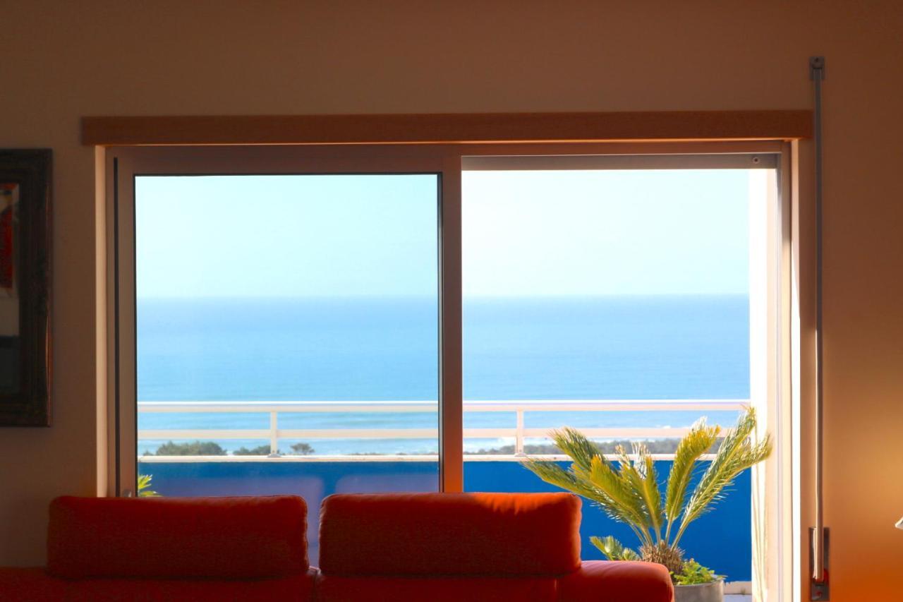 Sitio Penthouse - Big Terrace With Sea View & Bbq Villa Nazare Exterior photo
